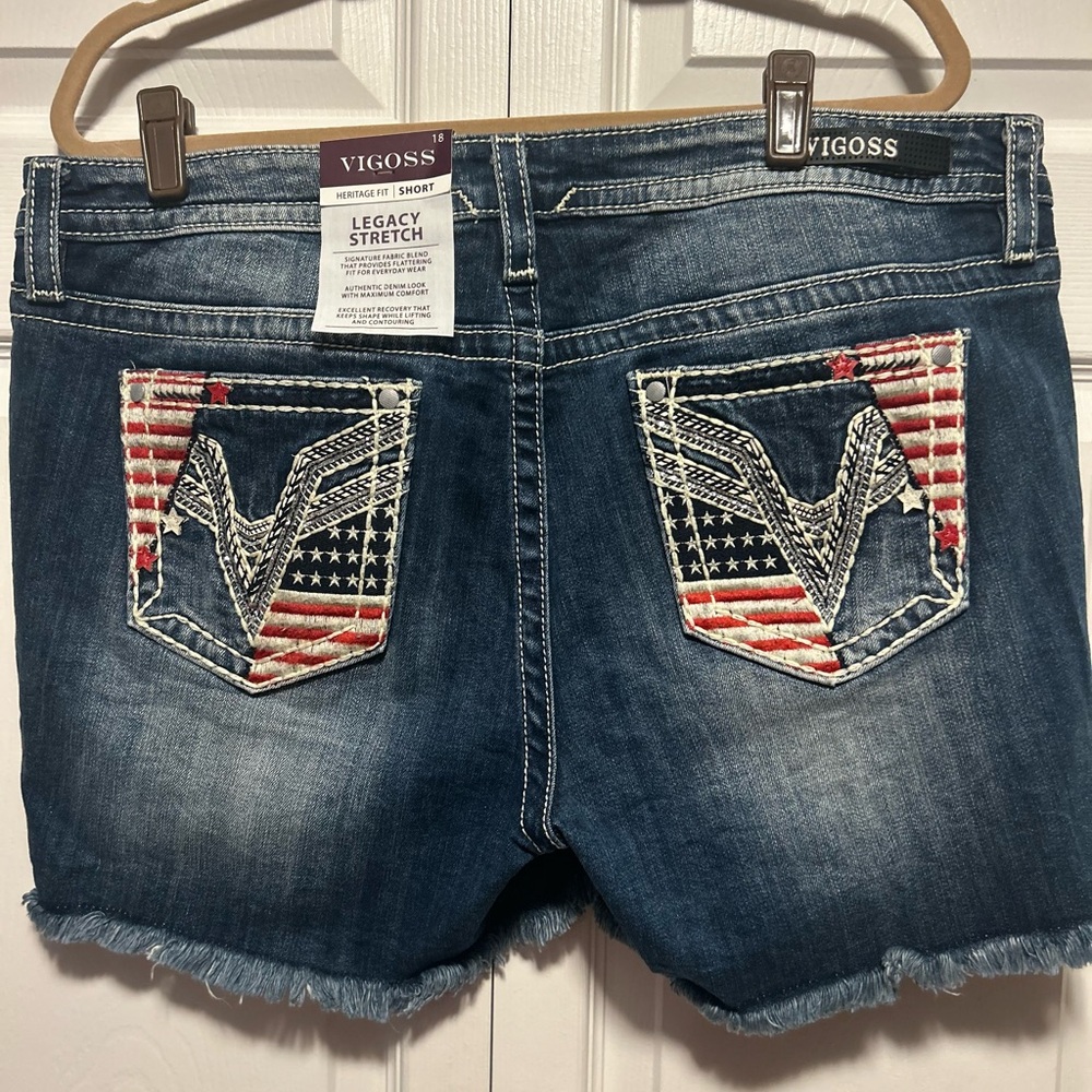 Vigoss Jean Short - American Heritage - 18w